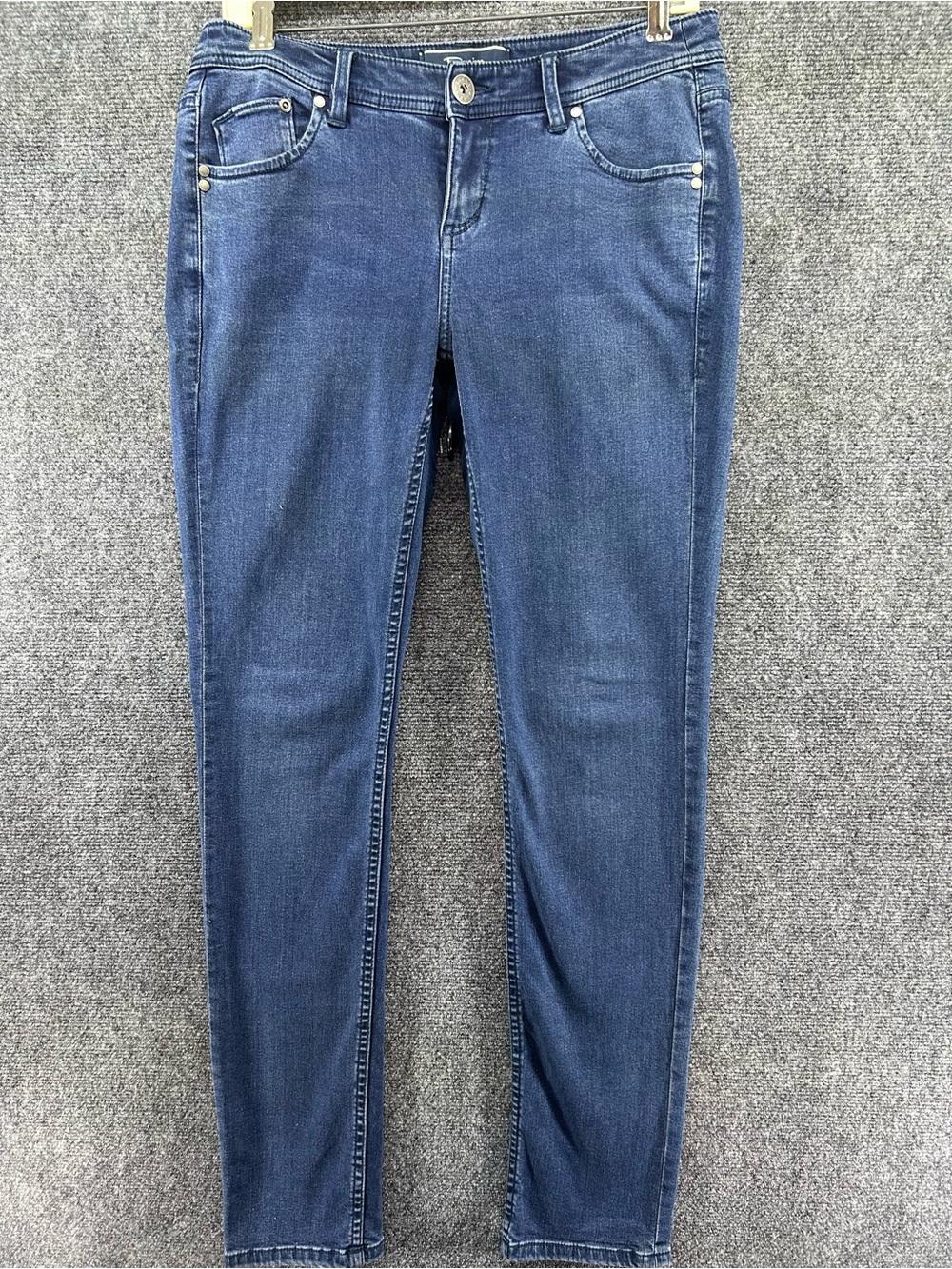 Tommy Bahama Denim Jeans Womens Sz 6 Blue Dark Wash Stretch Mid Rise Skinny